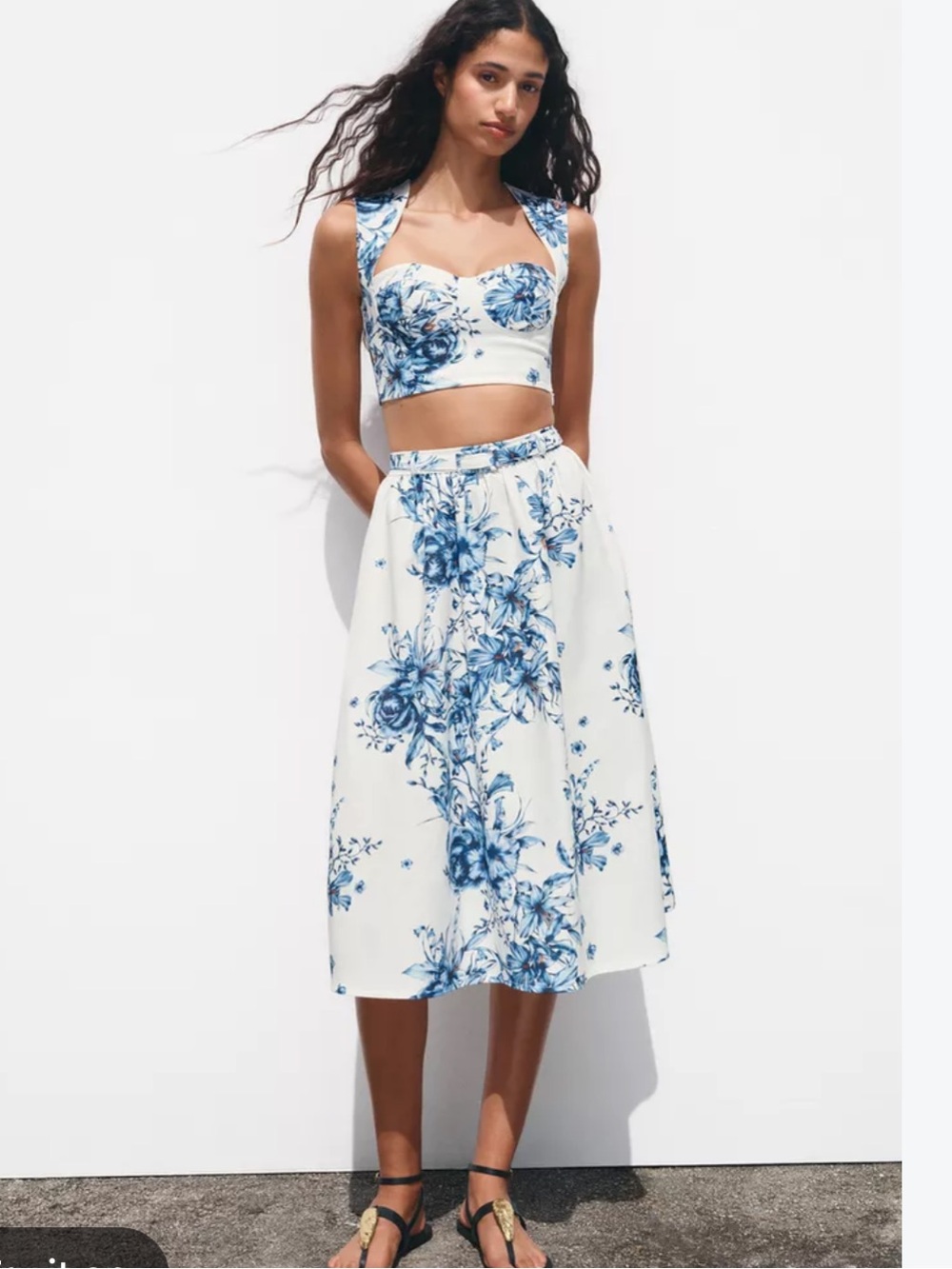 NWOT ZARA TWO PIECE SET GORGEOUS